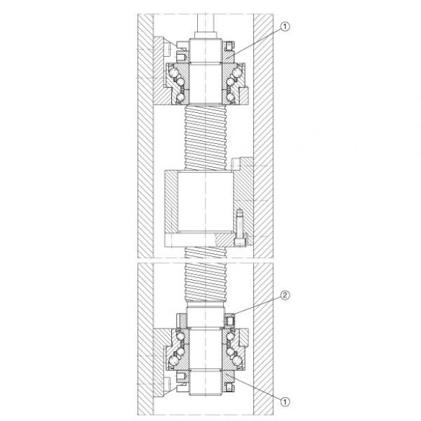 FAG Angular contact ball bearing units - DKLFA1575-2RS #4 image