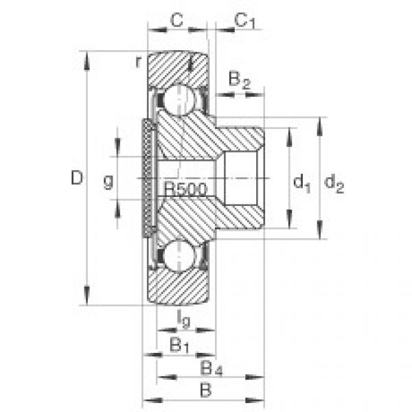 FAG Stud type track rollers - ZL204-DRS #1 image