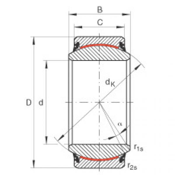 FAG Radial spherical plain bearings - GE30-UK-2RS #1 image