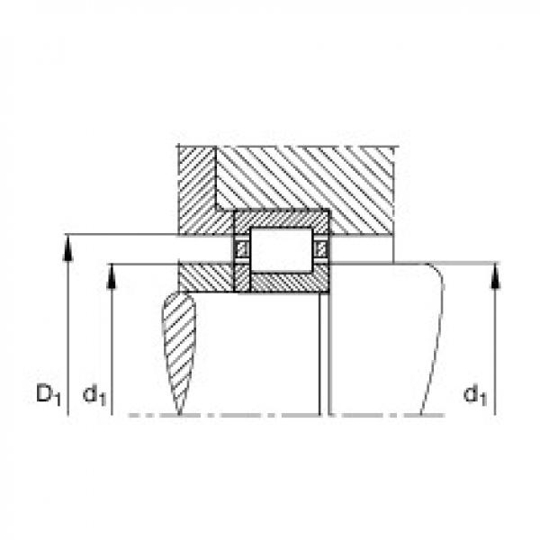 FAG Cylindrical roller bearings - NUP204-E-XL-TVP2 #3 image