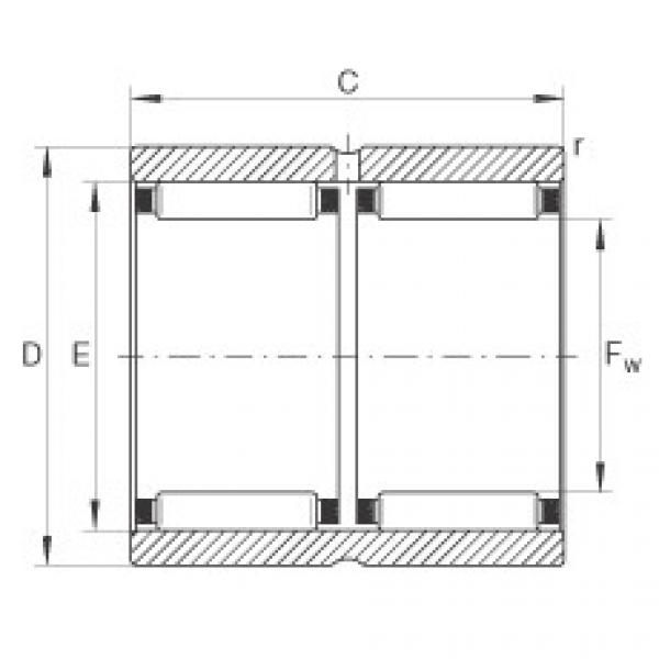 FAG Needle roller bearings - RNAO18X30X24-ZW-ASR1-XL #1 image