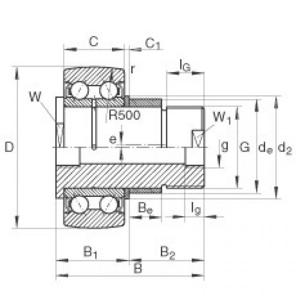 FAG Stud type track rollers - ZLE5205-2Z #1 image