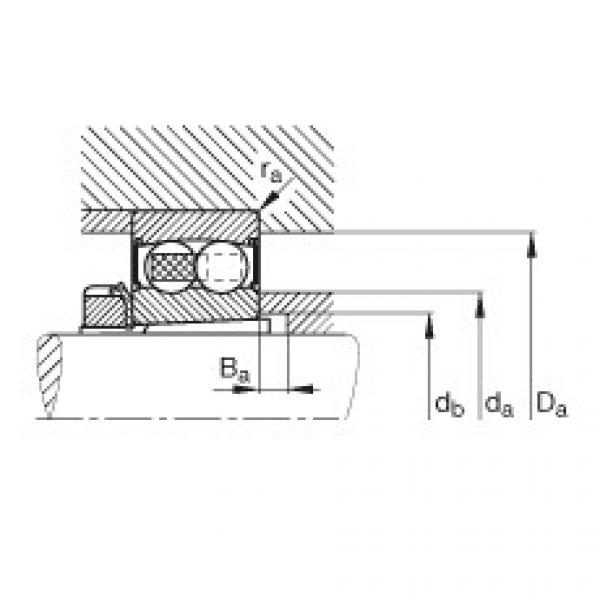 FAG Pendelkugellager - 2212-K-2RS-TVH-C3 + H312 #2 image