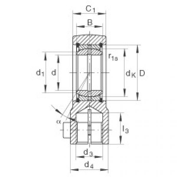 FAG Hydraulic rod ends - GIHRK25-DO #1 image