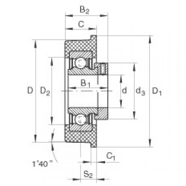 FAG Radial insert ball bearings - CRB30/83-XL #1 image