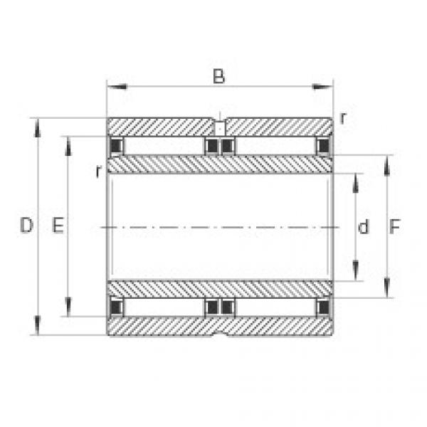 FAG Needle roller bearings - NAO25X42X32-ZW-ASR1-XL #1 image