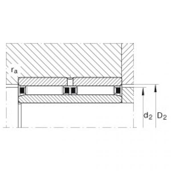 FAG Needle roller bearings - NAO25X42X32-ZW-ASR1-XL #3 image