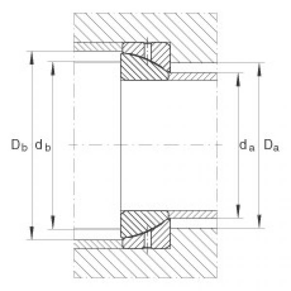 FAG Angular contact spherical plain bearings - GE45-SX #2 image