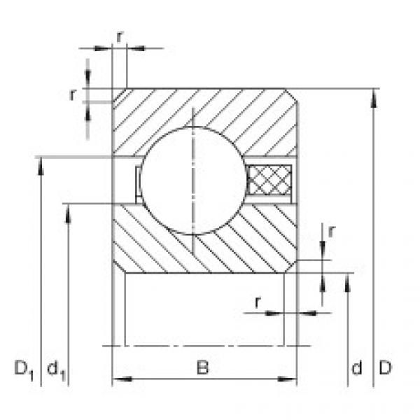 FAG Thin section bearings - CSCAA010-TV #1 image