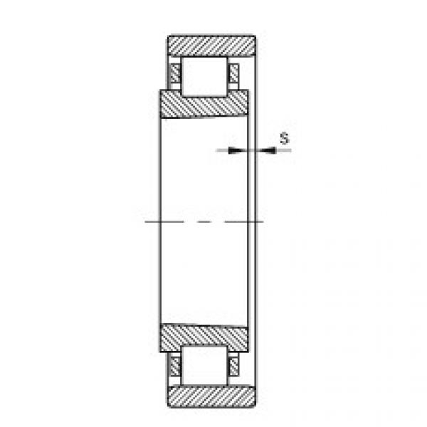 FAG Cylindrical roller bearings - N1008-K-M1-SP #2 image