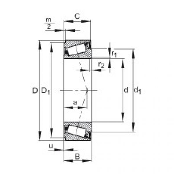 FAG Tapered roller bearings - JK0S040 #1 image