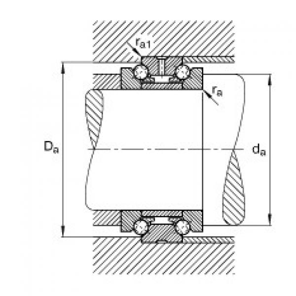 FAG Axial angular contact ball bearings - 234409-M-SP #2 image