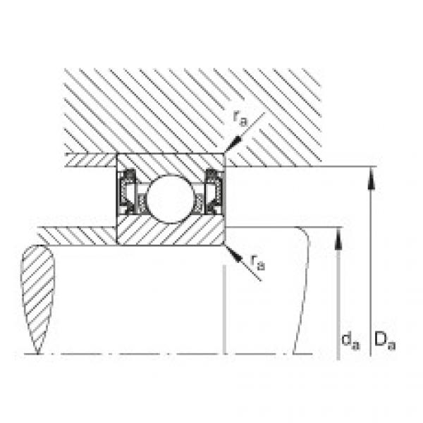 FAG Deep groove ball bearings - 61810-2RZ-Y #2 image