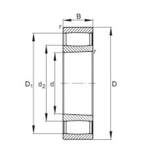 FAG Toroidal roller bearings - C2212-XL-K-V #1 image