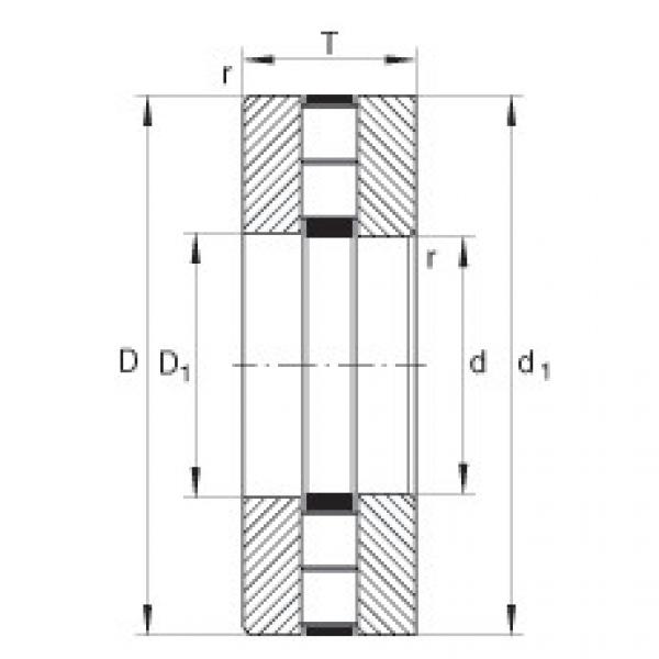 FAG Axial-Zylinderrollenlager - 89412-TV #1 image