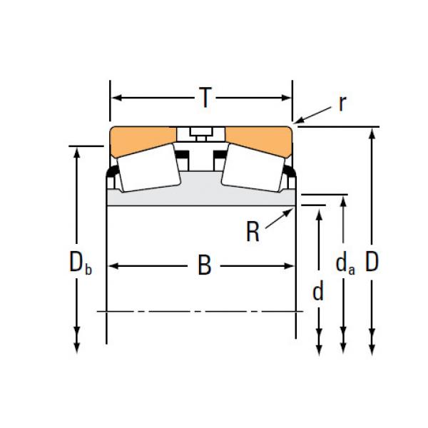 Bearing EE291176D 291750 #2 image