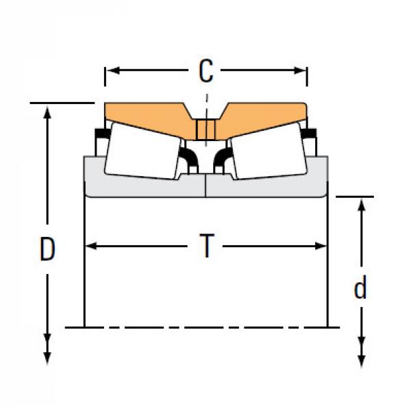 Bearing NA659 654D #1 image