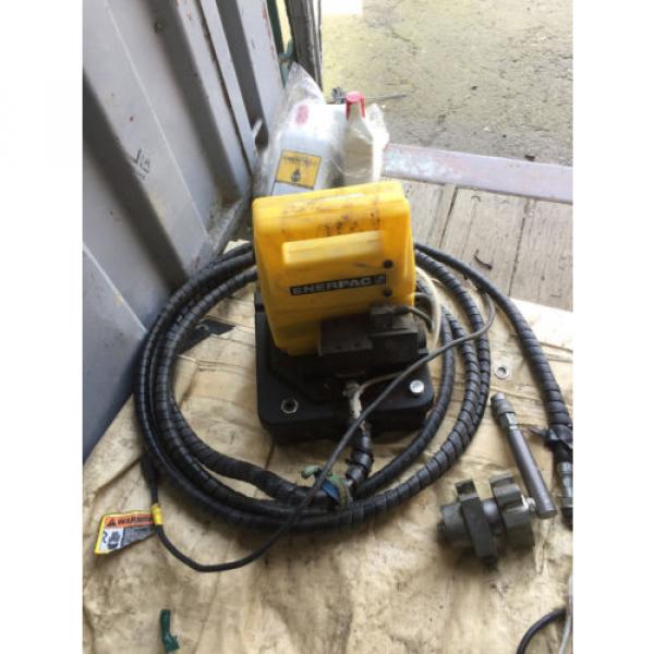 Enerpak PUD-1100B Hydraulic Electric Pump 10,000 psi #3 image