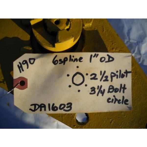 commercial intertech hydraulic pump p15h 302beer17-3 d25370 da1603 backhoe mount #3 image