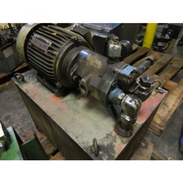 Tokyo 1.5 kW / 2 H.P. Motor &amp; Vickers Hydraulic Pump, PVB6-RSY-20-CM-11-JA-S7 #4 image