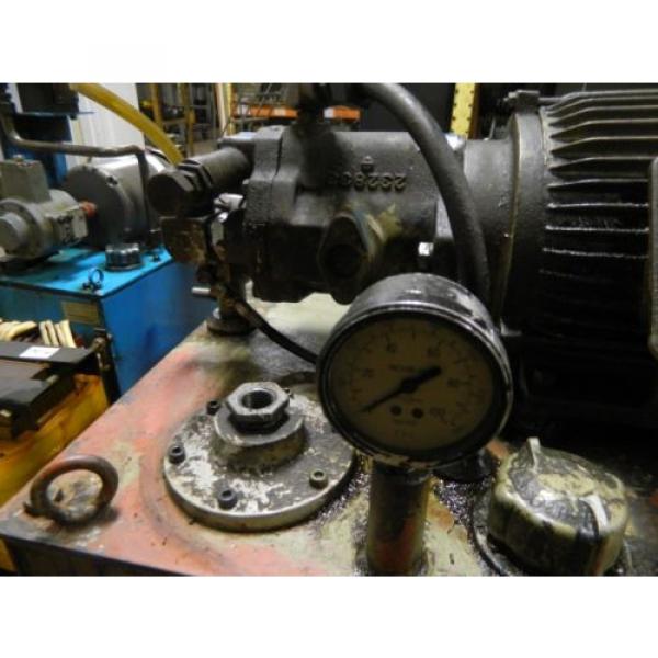 Tokyo 1.5 kW / 2 H.P. Motor &amp; Vickers Hydraulic Pump, PVB6-RSY-20-CM-11-JA-S7 #5 image