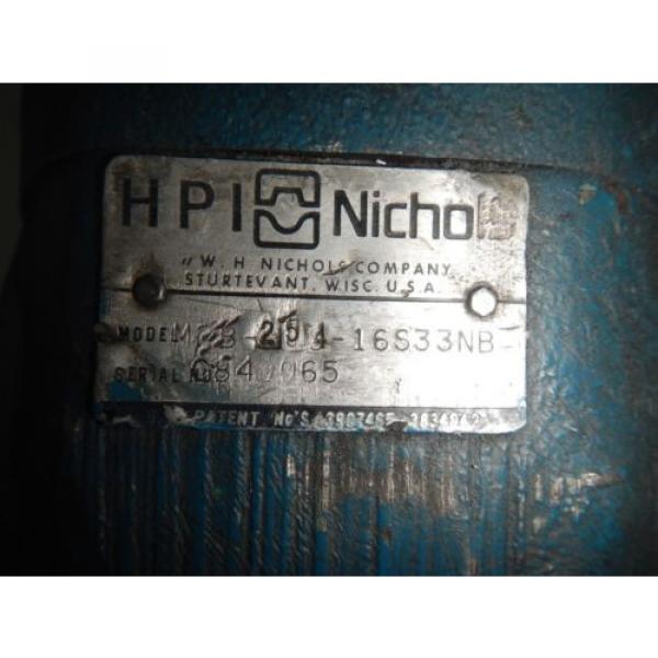 HPI Nichols M3B254I6S33NB Hydraulic Motor #2 image