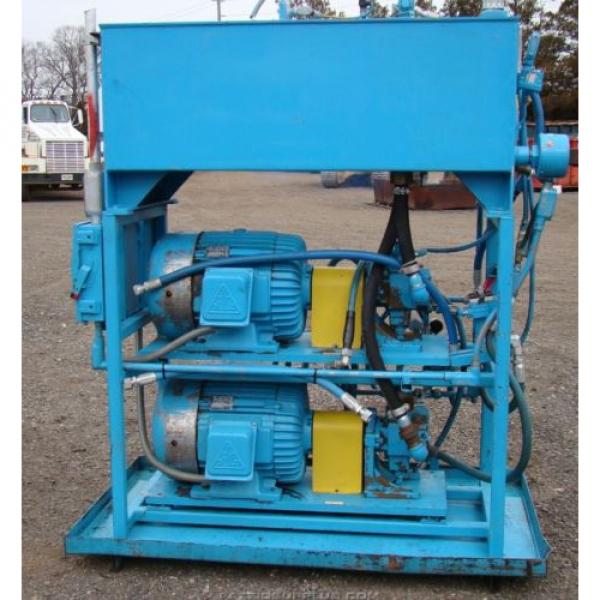 Delco GM twin 25 HP Racine Hydraulic Pumps &amp; Heated Tank #3 image