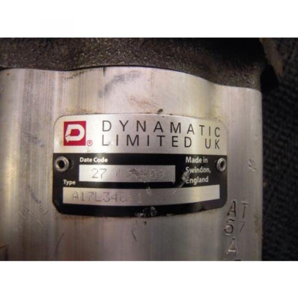 NEW DYNAMATIC LIMITED HYDRAULIC PUMP # A17L34011  #551 #2 image