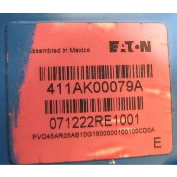 EATON PVQ45AR05AB10G1800000100100CD0A 55/64&#034; SPLINED SHAFT  HYDRAULIC PUMP reman #2 image