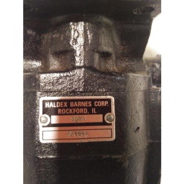 HALDEX 4F664A HYDRAULIC GEAR PUMP TWO STAGE  CHARGE PUMP #3 image