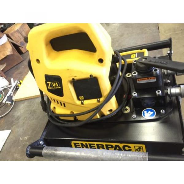 ENERPAC ZU4420JB 10,000 psi HYDRAULIC PUMP 115v 1ph 1.75HP, ZU , DC6848.026 #5 image