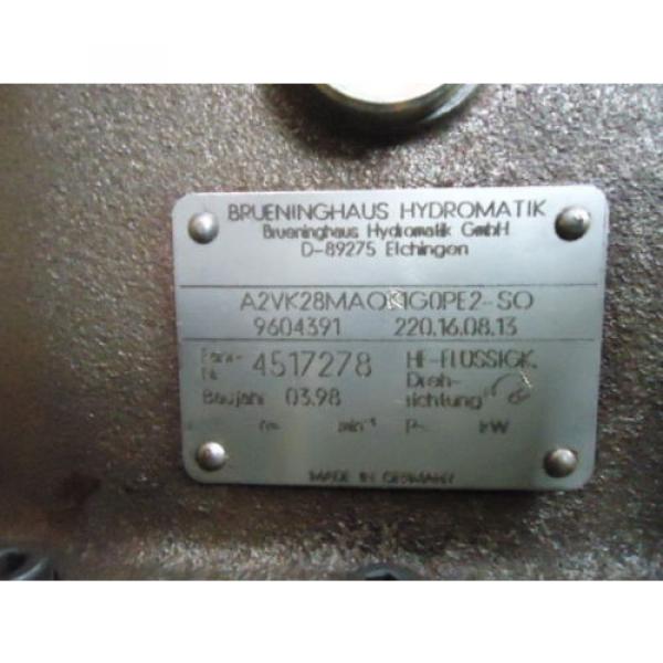 BRUENINGHAUS HYDROMATIK, A2VK28,  A2VK28MAOR1G0PE2-SO, #5 image