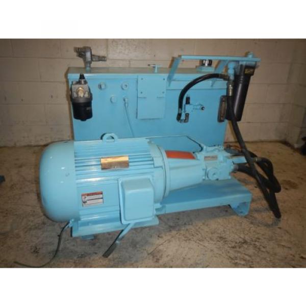 Denison PV15-2R1C-C00 25 HP Hydraulic Power Unit 15 GPM #1 image