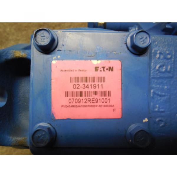 NEW EATON VICKERS PISTON PUMP PVQ45AR02AA10G07000001AE100CD0A # 02-341911 #5 image