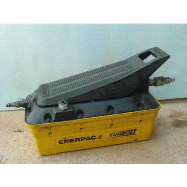 ENERPAC TURBO II Hydraulic Air-Powered Pump #PATG1102N #1 image