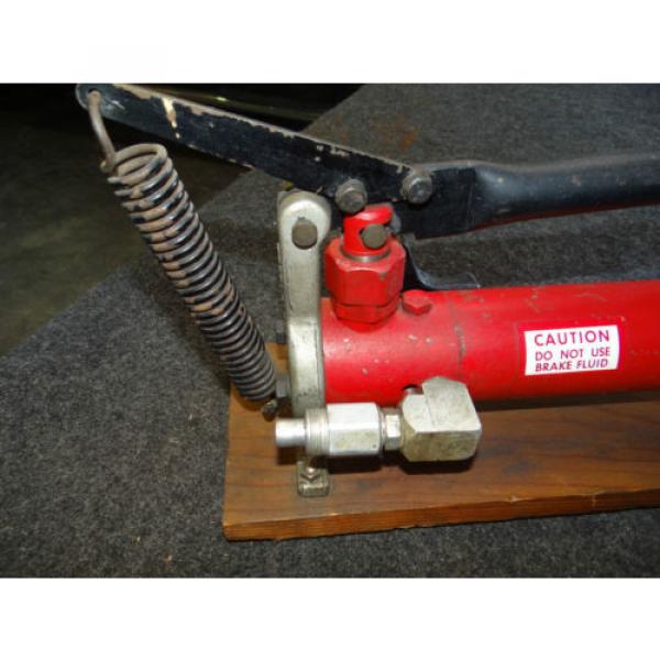 T&amp;B Greenlee Hydraulic Hand / Foot Pump 13586, 9800 PSI #2 image