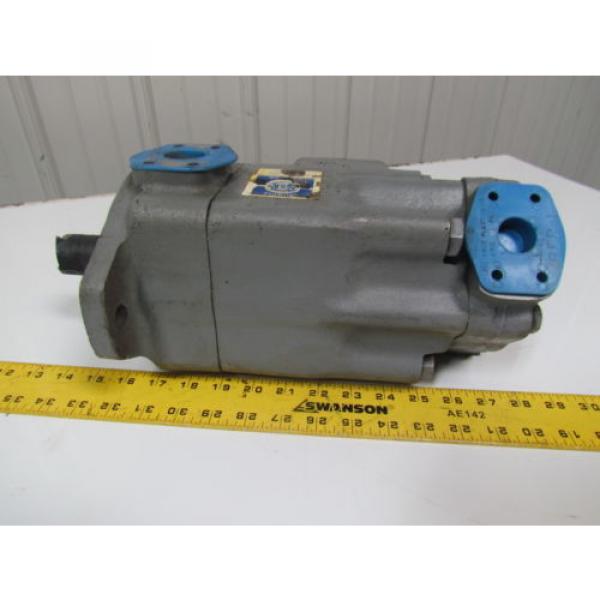 Vickers 3525V25A17-1BA22LH-095FW Hydraulic Double Vane Pump Left Hand CCW #3 image