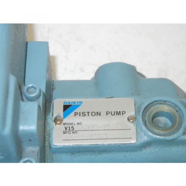 DAIKIN V15D12RPX-95 NEW PISTON PUMP W/ KSOG022BP30C SOLENOID VALVE V15D12RPX95 #3 image