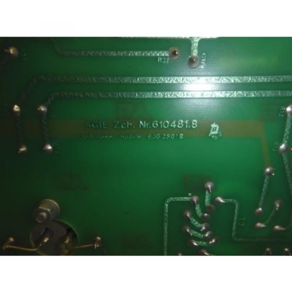 AGIE Zch., 20D POWER MODULE CIRCUIT BOARD, Nr. 610481.8 #3 image