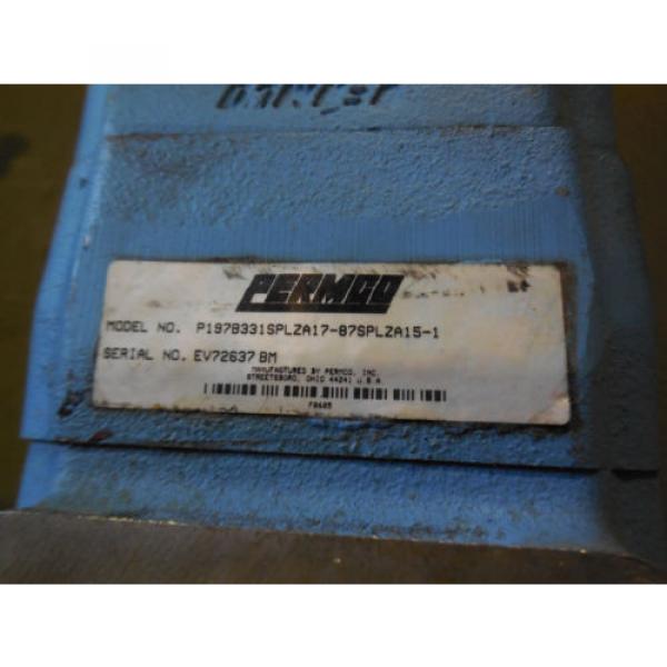 NEW PERMCO HYDRAULIC PUMP # P197B331SPLZA17-87SPLZA15-1 #4 image