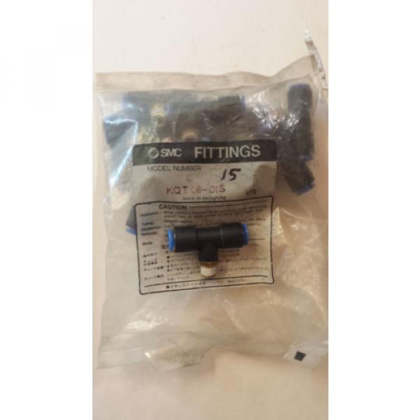 SMC FITTINGS KQT08-01S NEW (BAG OF 15) #1 image