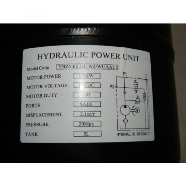 12 Volt DC Hydraulic Pump Power Unit-Lift-Hold-Lower Applications #YBZ5-F2 #5 image