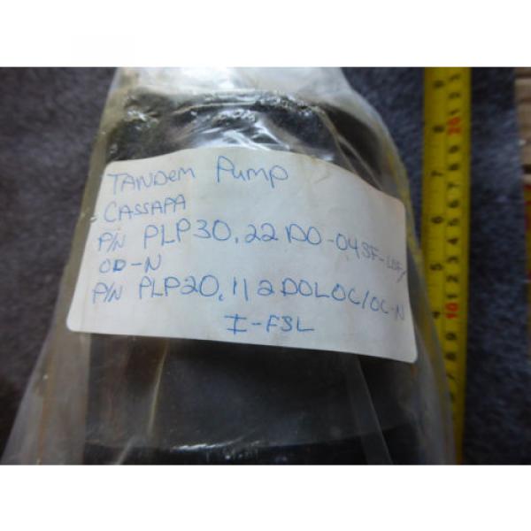 NEW CASAPPA HYDRAULIC PUMP # PLP30.22D0-04SF-L0F/0D-N, # PLP20.112D0L0C/0C-NI-FS #3 image