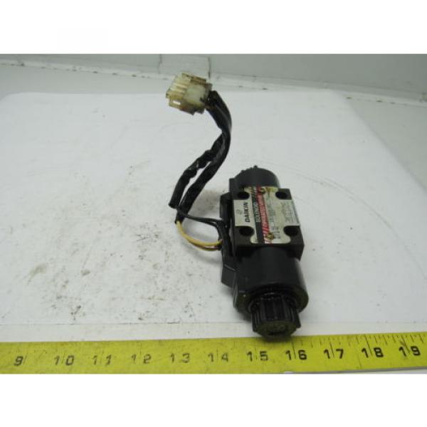 Daikin LS-G02-2CA-10-50S Hydraulic Solenoid Control Valve 100V Coil #2 image