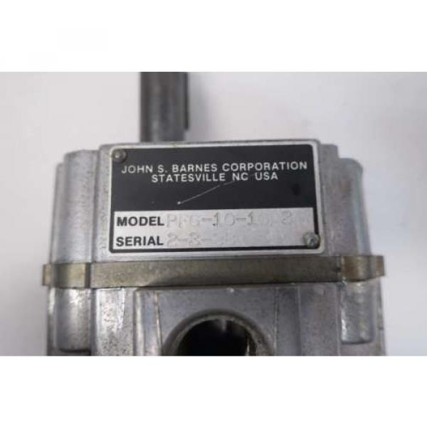 JOHN S BARNES PFG-10-10A3 HYDRAULIC GEAR PUMP 3/8 IN NPT D547114 #5 image