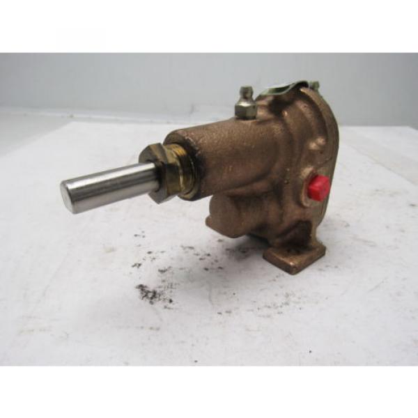 Shurflo B2 Light-Duty Pedestal Mount Bronze Rotary External Gear Pump 1/4&#034; NPT #5 image