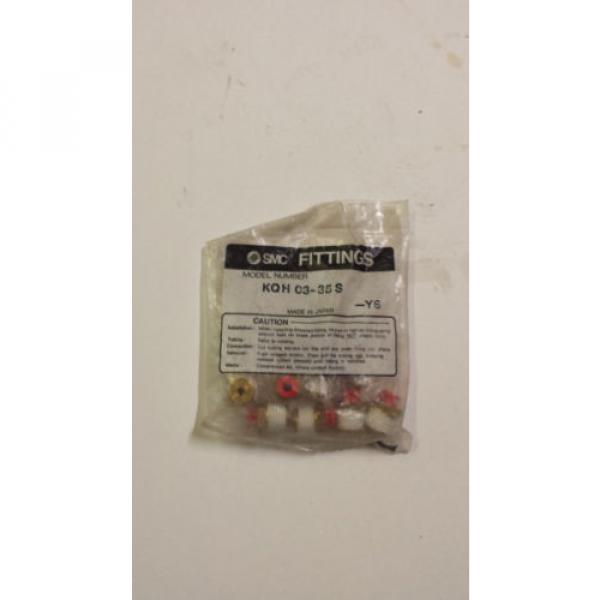 SMC FITTINGS KQHO3-35S NEW (BAG OF 10) #1 image