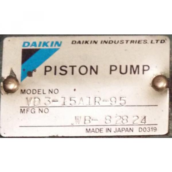 1 NEW DAIKIN M15A1-2-90 INDUCTION MOTOR PUMP NNB ***MAKE OFFER*** #3 image