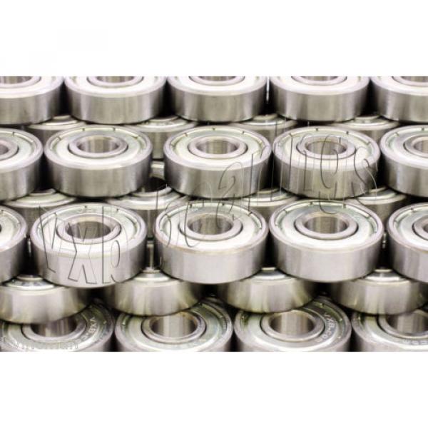 100 Roller Rolling Skate Ball Bearings 608 ZZ 608Z Z 2Z Surplus Fidget Spinner #4 image