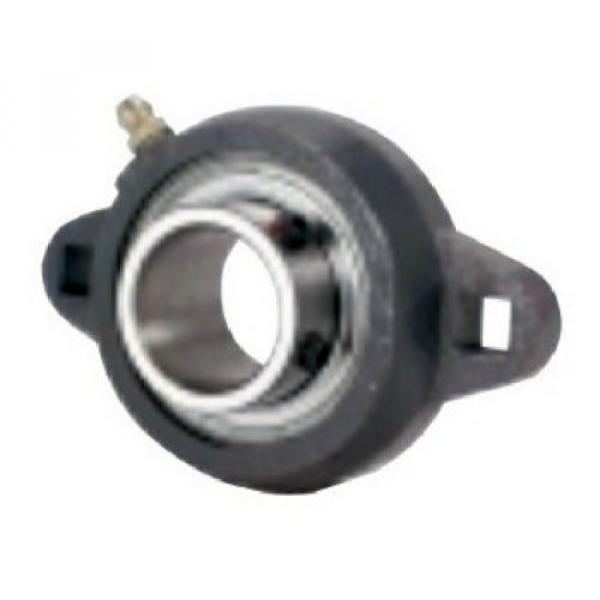 FHSLF202-15mmG Bearing Flange Narrow Steel 2 Bolt 15mm Ball Bearings Rolling #2 image